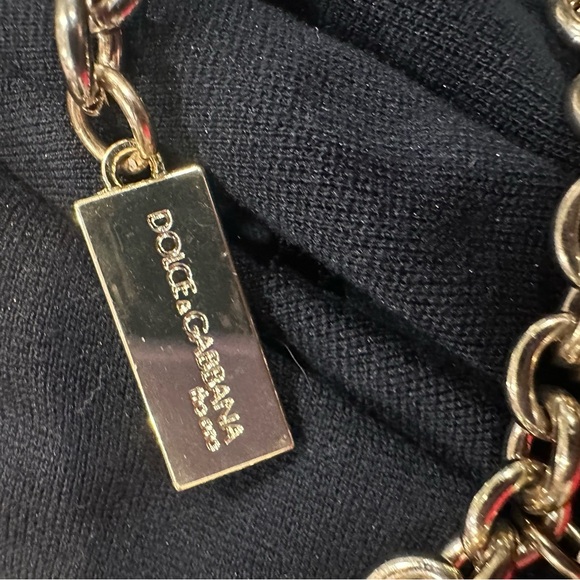 Dolce & Gabbana Gold and Black Charm Bracelet - Picture 2 of 11